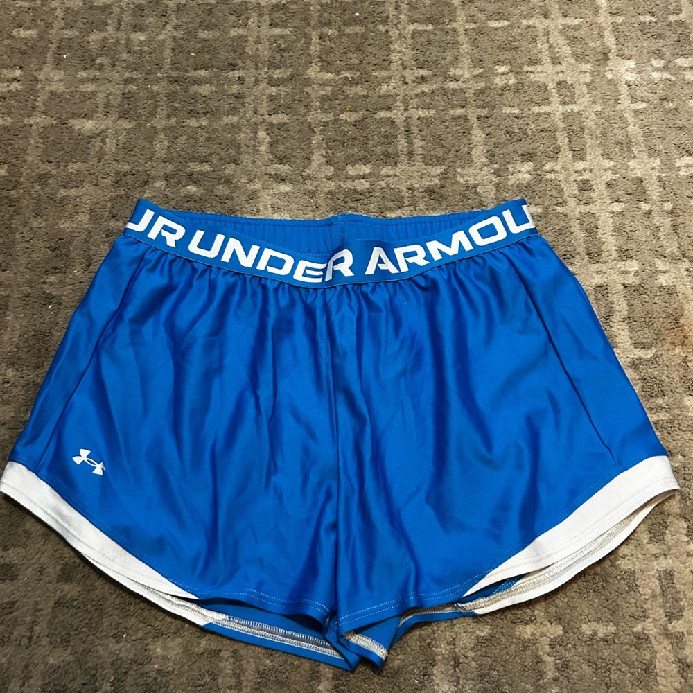 Under Armour Women's Blue Athletic Shorts